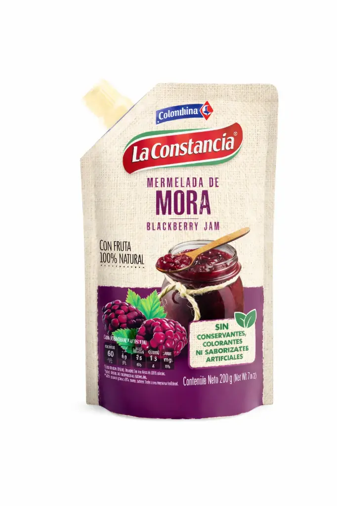 MERMELADA DE MORA LA CONSTANCIA 200GR