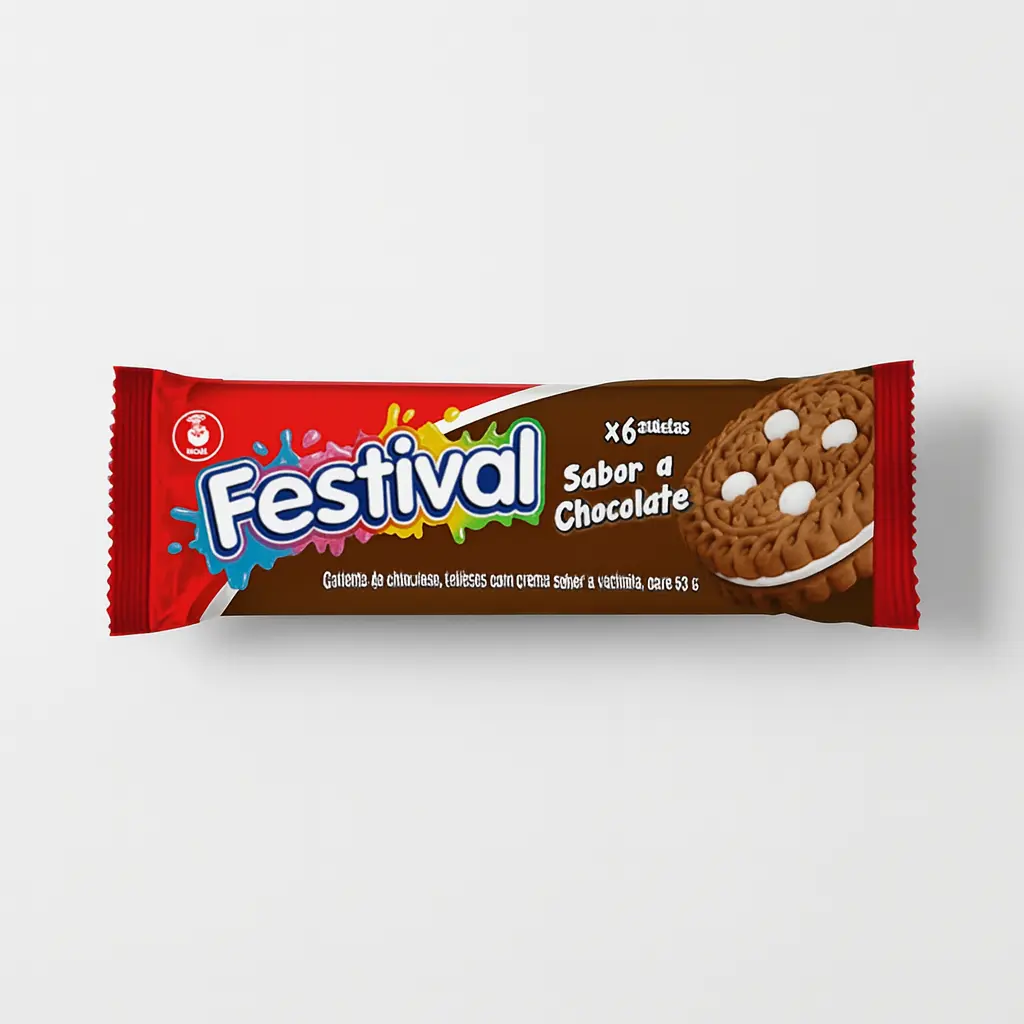 FESTIVAL CHOCOLATE COOKIE 50Gr