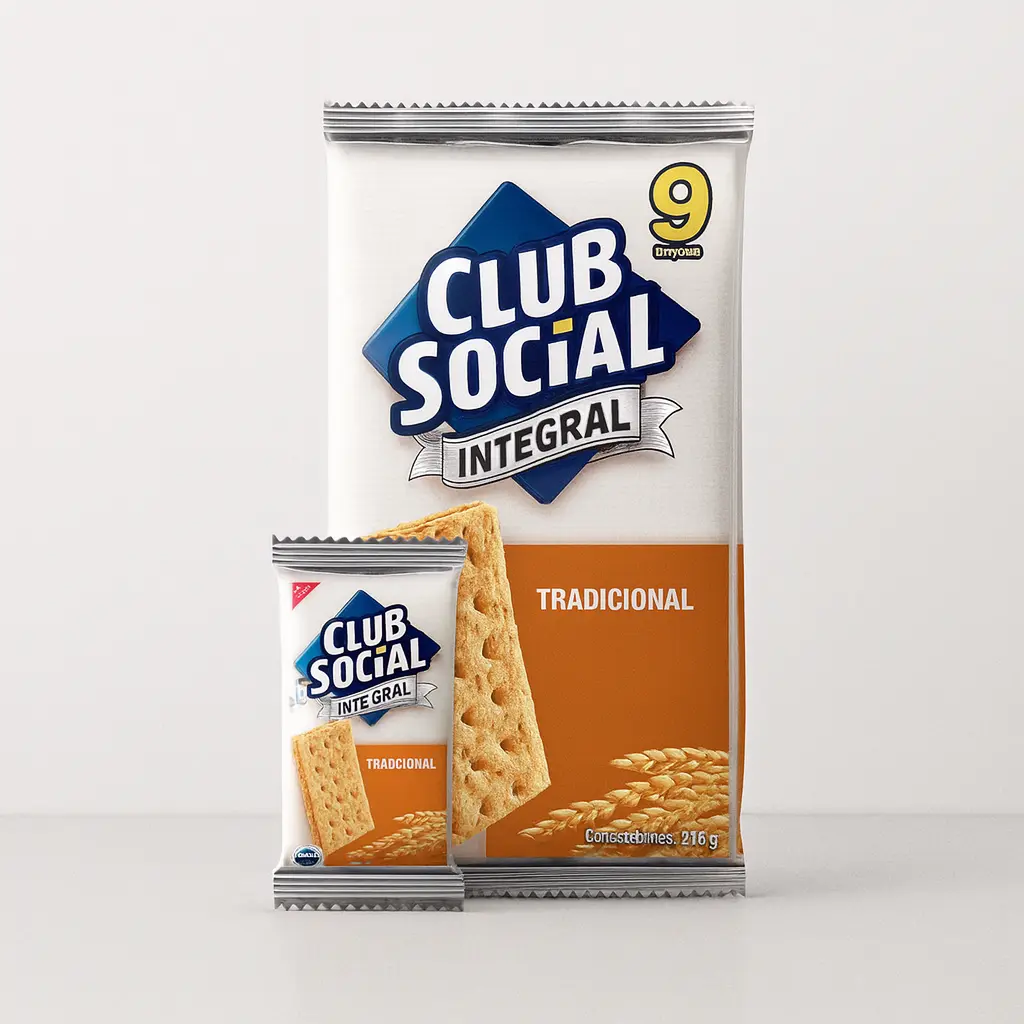 CLUB SOCIAL INTEGRAL CRACKERS 26Gr