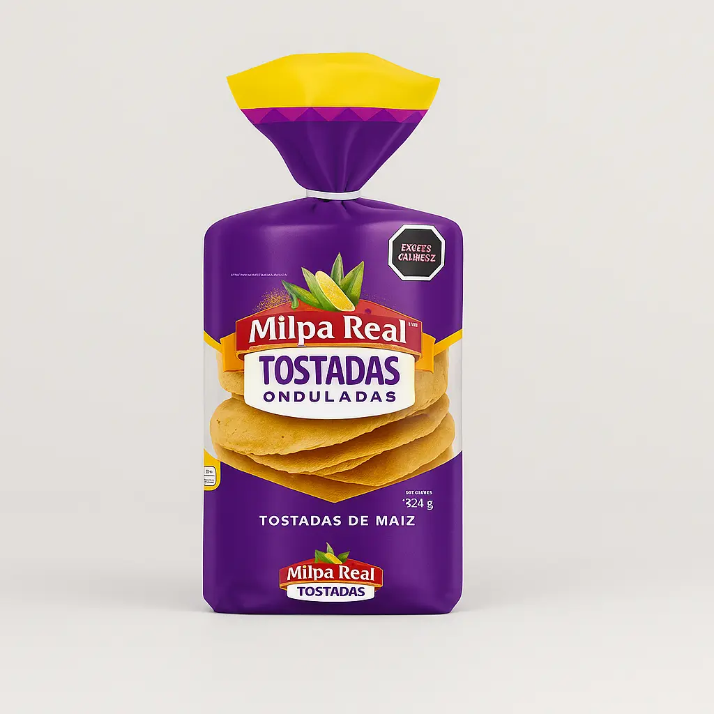 TOSTADAS MILPA REAL 324GR