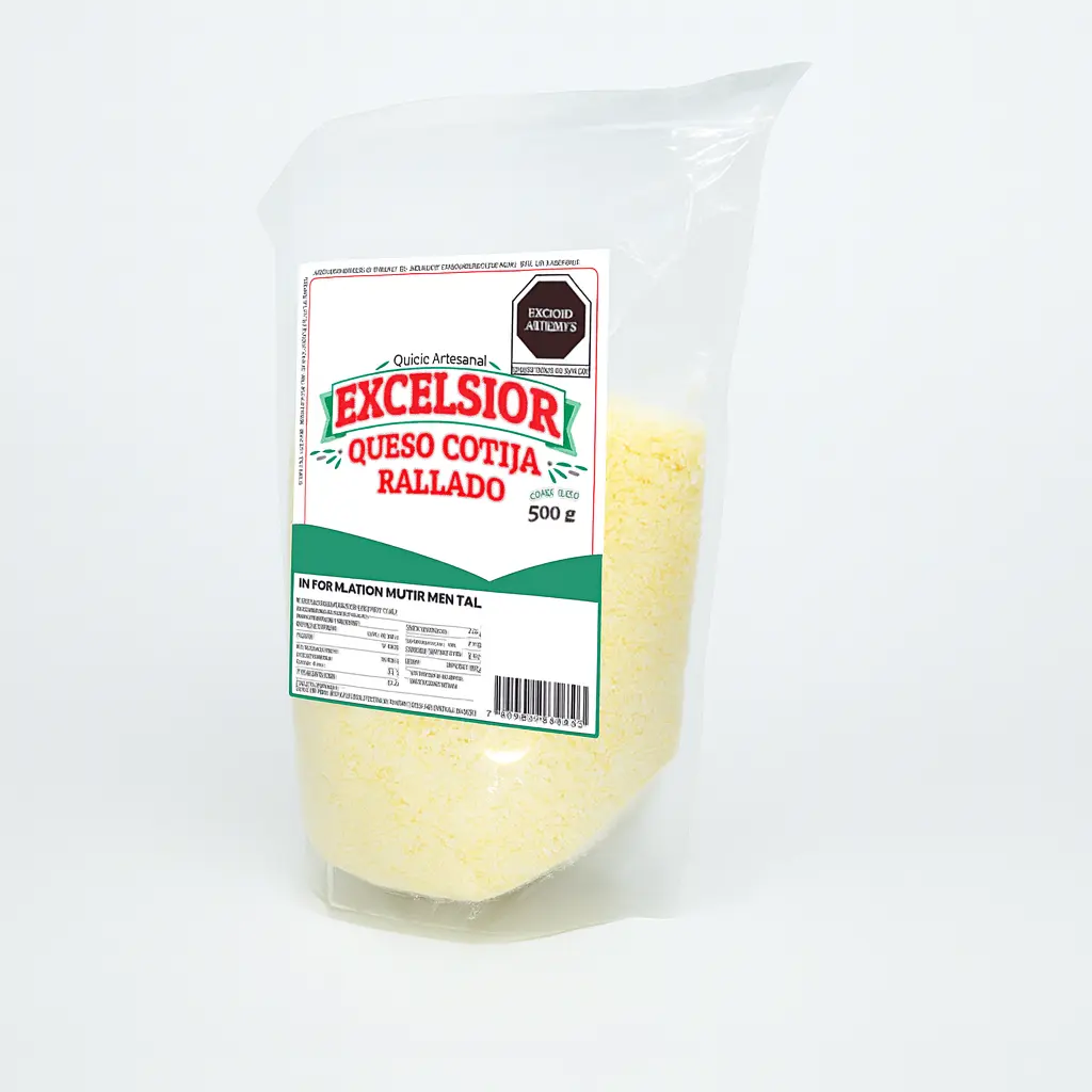COTIJA CHEESE SHREDDED / QUESO COTIJA RALLADO 500 Gr