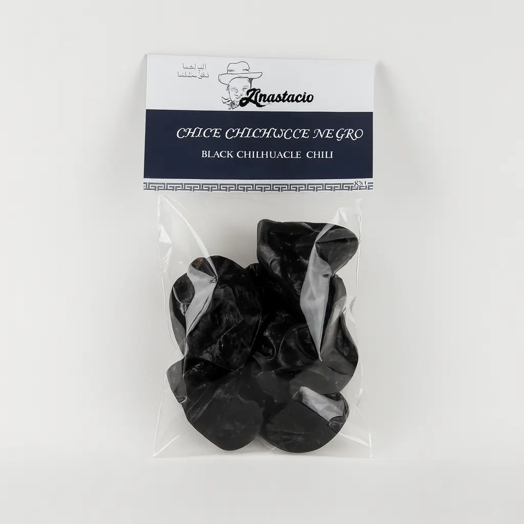 DRY CHILI BLACK CHILHUACLE 100Gr