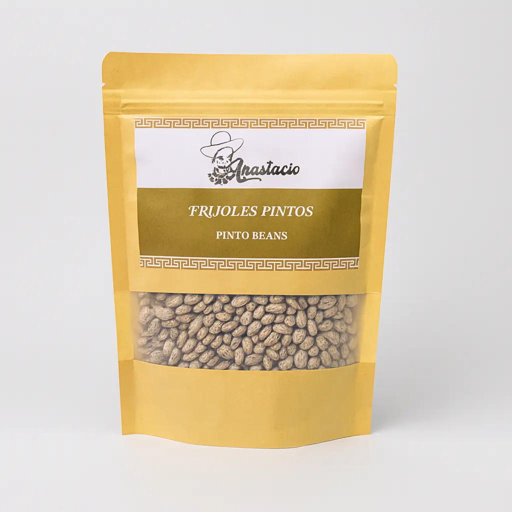 DRY PINTO BEANS / FRIJOLES PINTOS SECOS 500GR
