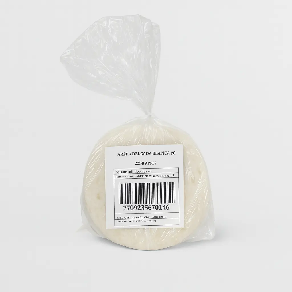 AREPA GRUESA SIN SAL (5Pc)880Gr