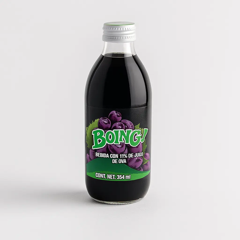 GRAPE JUICE / JUGO DE UVA BOING 354ML