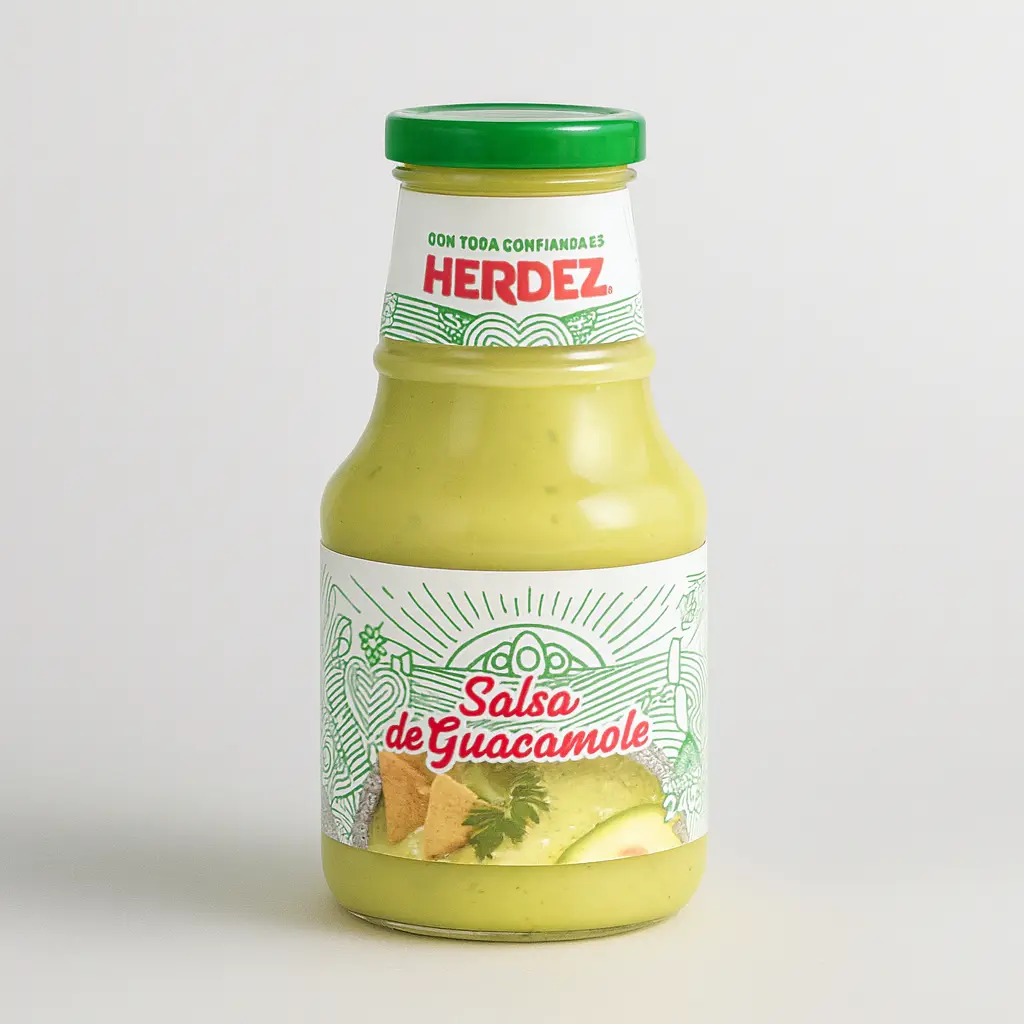 GUACAMOLE SAUCE HERDEZ 240Gr