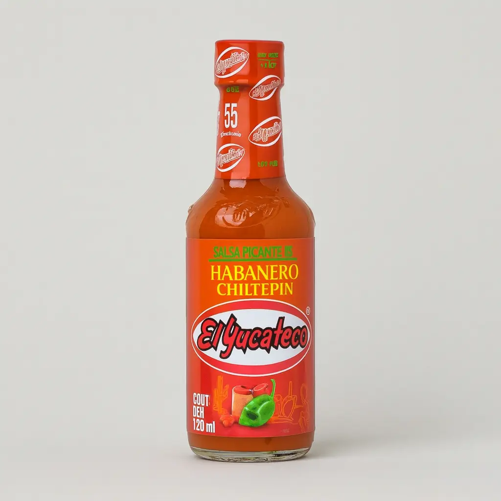 SALSA HABANERO CHILTEPIN EL YUCATECO 120Ml