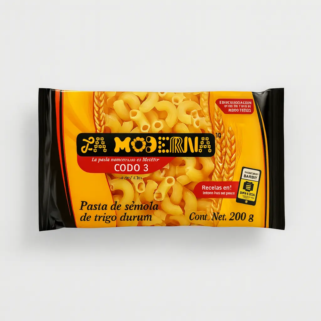SOPA DE CODO LA MODERNA #3 200Gr