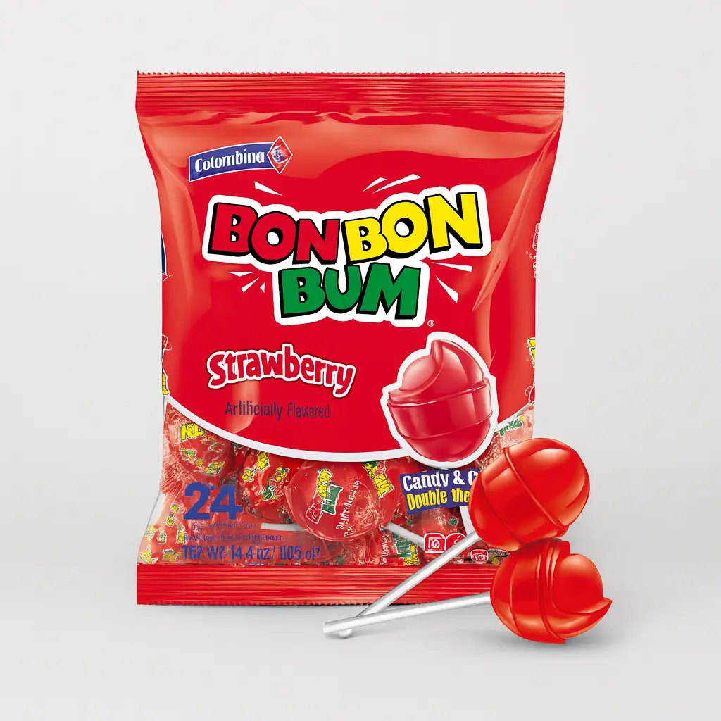 BON BON BUM STRAWBERRY 19Gr