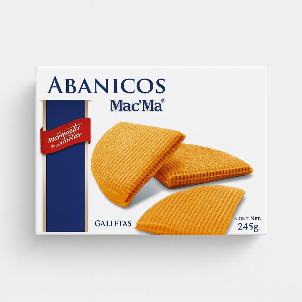 MACMA BISCUIT / ABANICOS 245 Gr