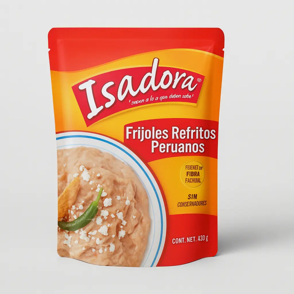 PERUVIAN REFRIED BEANS ISADORA 430Gr