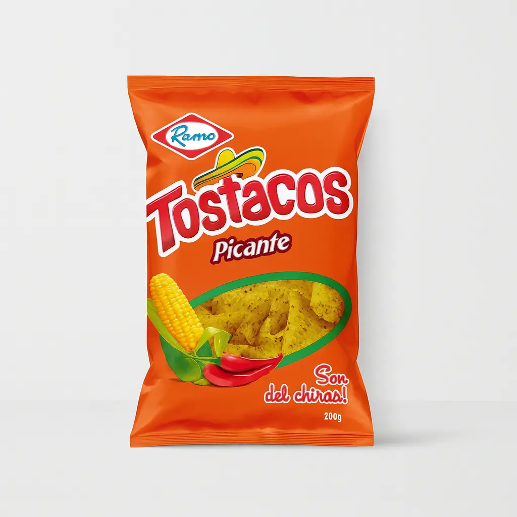 TOSTACOS PICANTE 38Gr