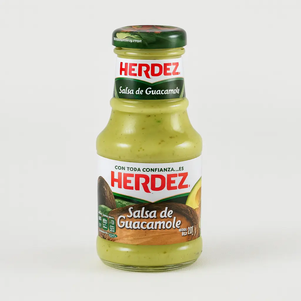 SPICY GUACAMOLE SAUCE HERDEZ 240Gr
