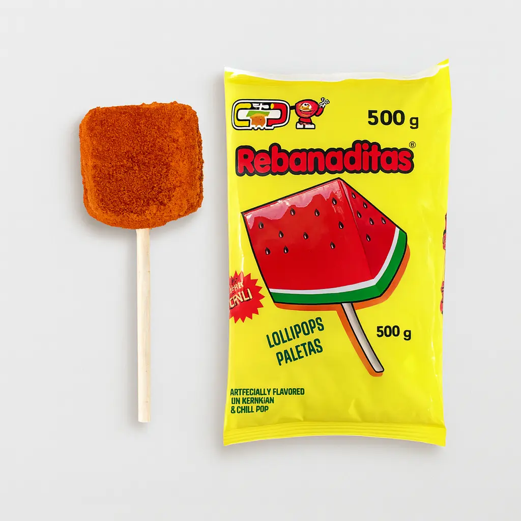 SPICY WATERMELON LOLLIPOP / PALETA PICANTE SANDILLON 20 Gr
