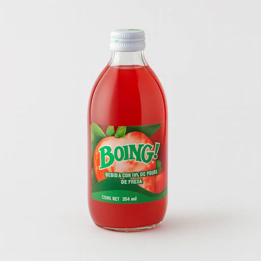 STRAWBERRY JUICE / JUGO DE FRESA BOING 354ML
