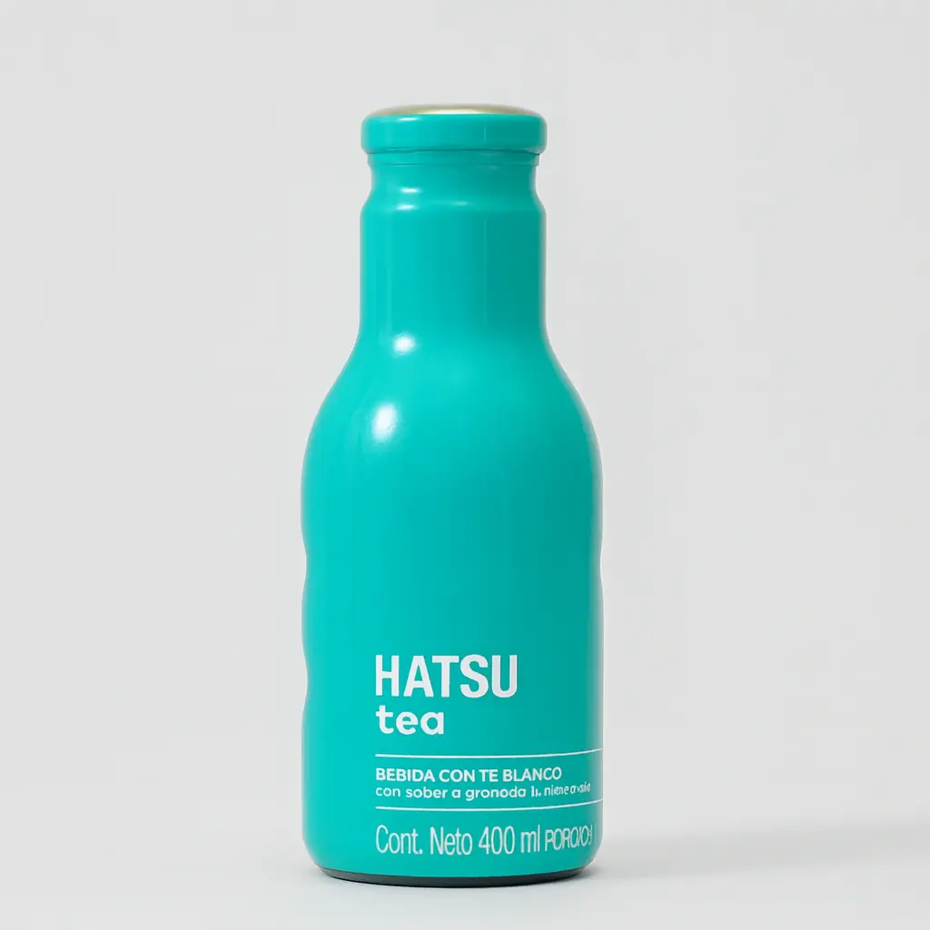HATSU BLUE TEA POMEGRANATE & BLUEBERRY 400Ml