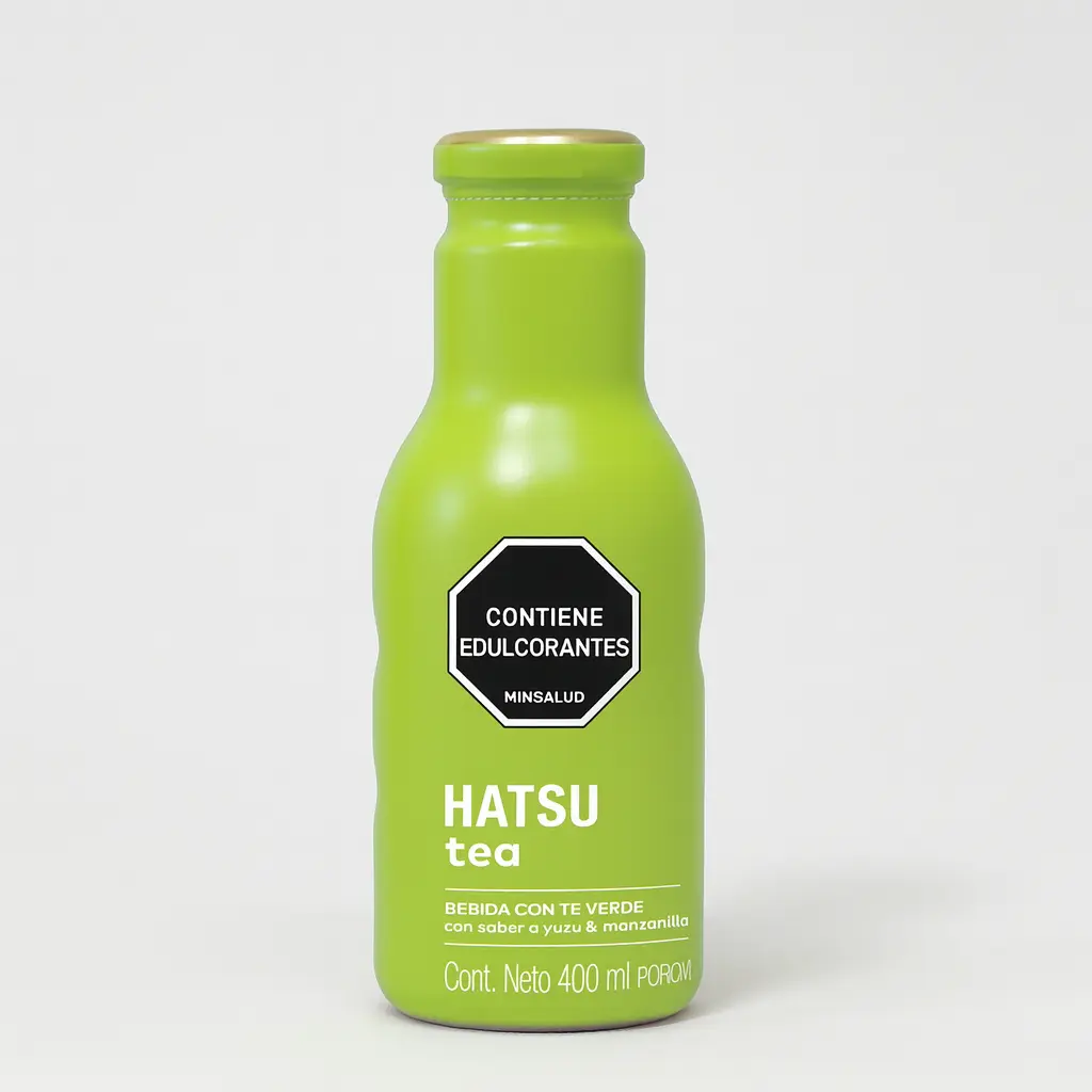 HATSU GREEN TEA YUZU CHAMOMILE 400Ml