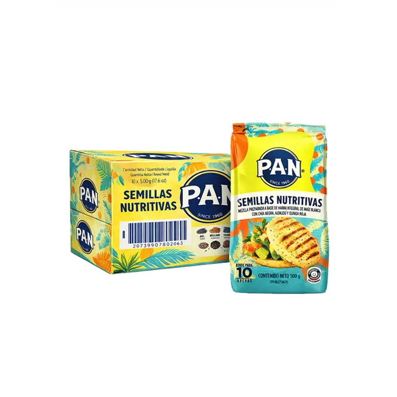 HARINA SEMILLAS NUTRITIVAS PAN 500GR