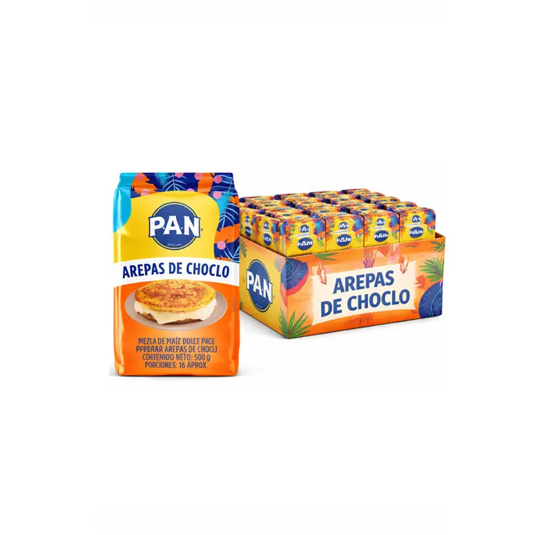 HARINA CHOCLO PAN 500gr/24pc