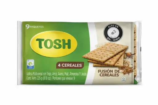 GALLETA CEREAL FUSION TOSH 27GR