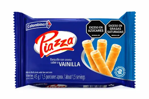 PIAZZA VANILLA WAFER 45GR