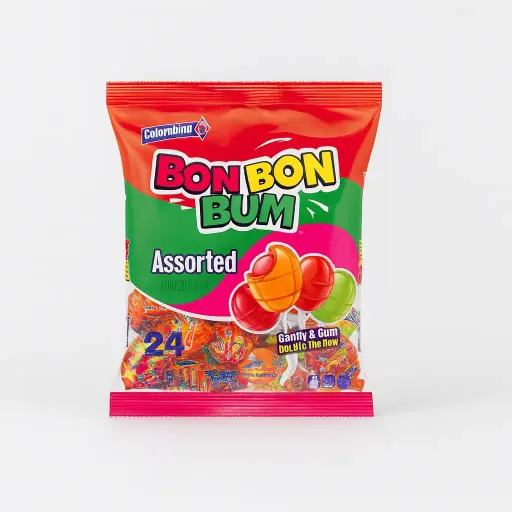BON BON BUM SURTIDO TROPICAL POSTOBON 19Gr