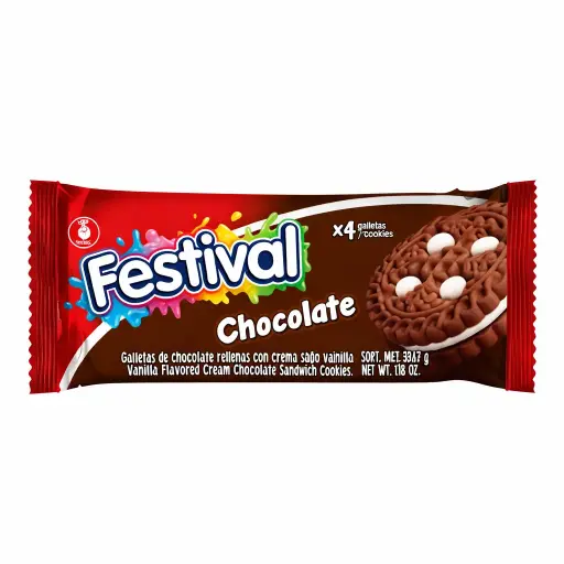 [9M] GALLETA CHOCOLATE FESTIVAL 50GR