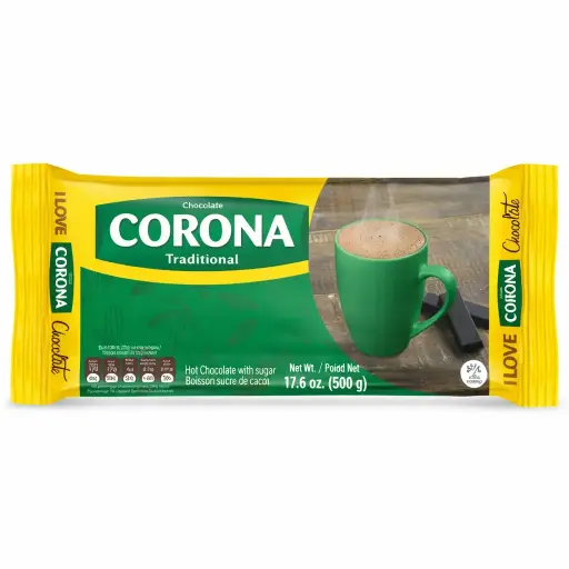 [20M] TRADITIONAL CORONA CHOCOLATE 500GR