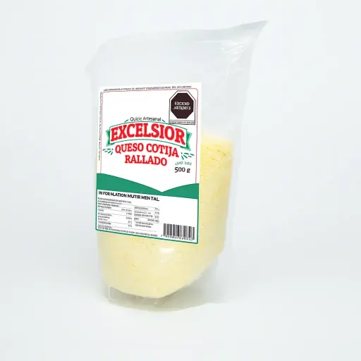 COTIJA CHEESE SHREDDED / QUESO COTIJA RALLADO 500 Gr