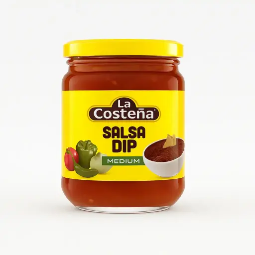 SALSA DIP PICANTE MEDIO LA COSTENA 453Gr