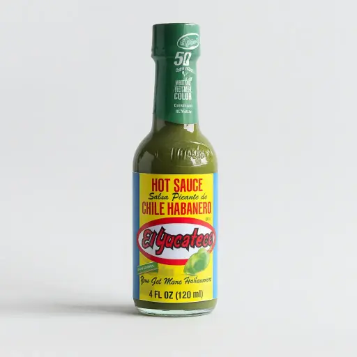 GREEN HABANERO SAUCE EL YUCATECO 120Ml