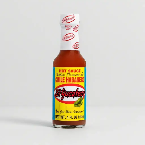 HABANERO RED HOT SAUCE EL YUCATECO 120Ml