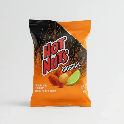 HOT NUTS PEANUTS / CACAHUATES 160 Gr