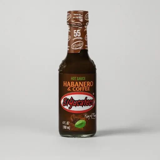 SALSA PICANTE HABANERO Y CAFE EL YUCATECO 120Ml