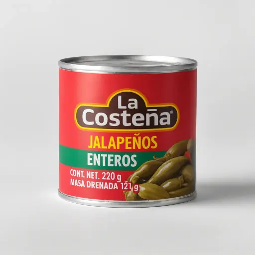 WHOLE JALAPENO LA COSTENA 220Gr