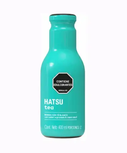 HATSU BLUE TEA POMEGRANATE & BLUEBERRY 400ML