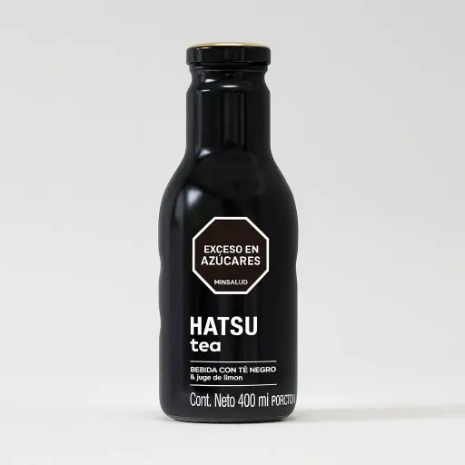 HATSU BLACK TEA LEMON 400Ml