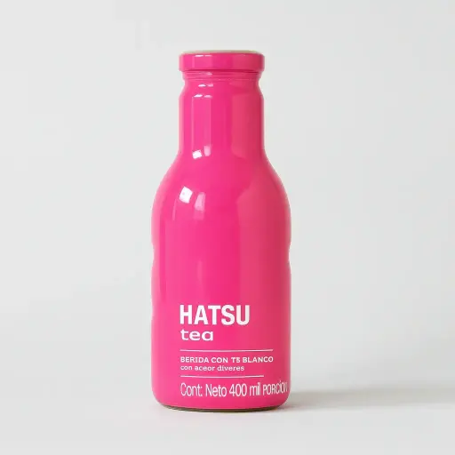HATSU PINK TEA LYCHEE 400Ml