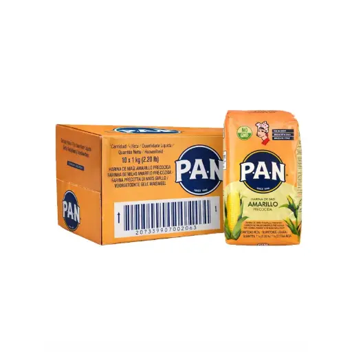 HARINA MAIZ AMARILLO PAN 1KG/10PC